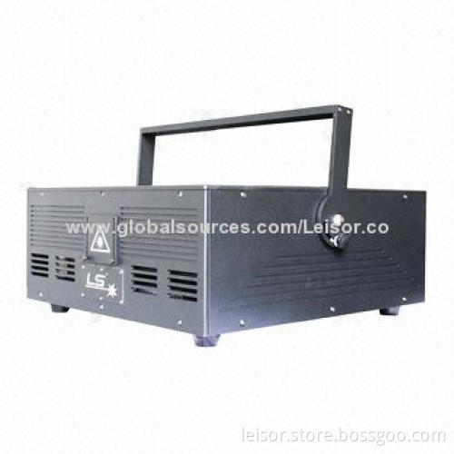 2W RGB Full Color Laser Stage Light with 50-60Hz Frequency, OEM Orders Welcomed